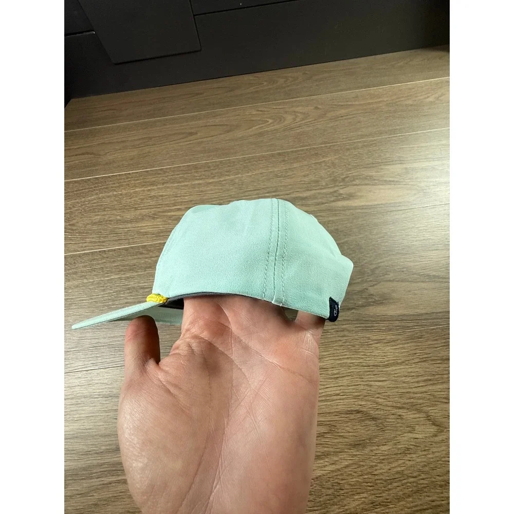 Swannies Golf How Fast Are They Rolling Snapback Hat Mint Green Rope Cap